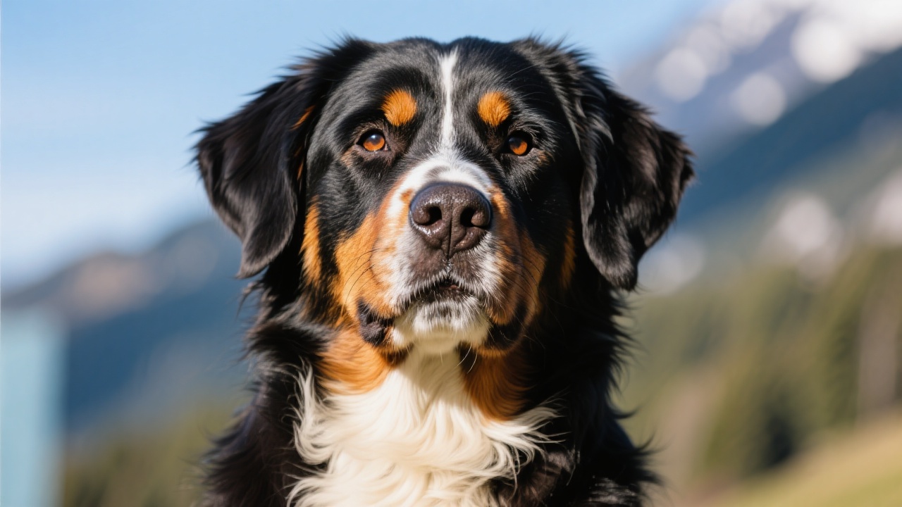 恩特勒布赫山地犬 主视图